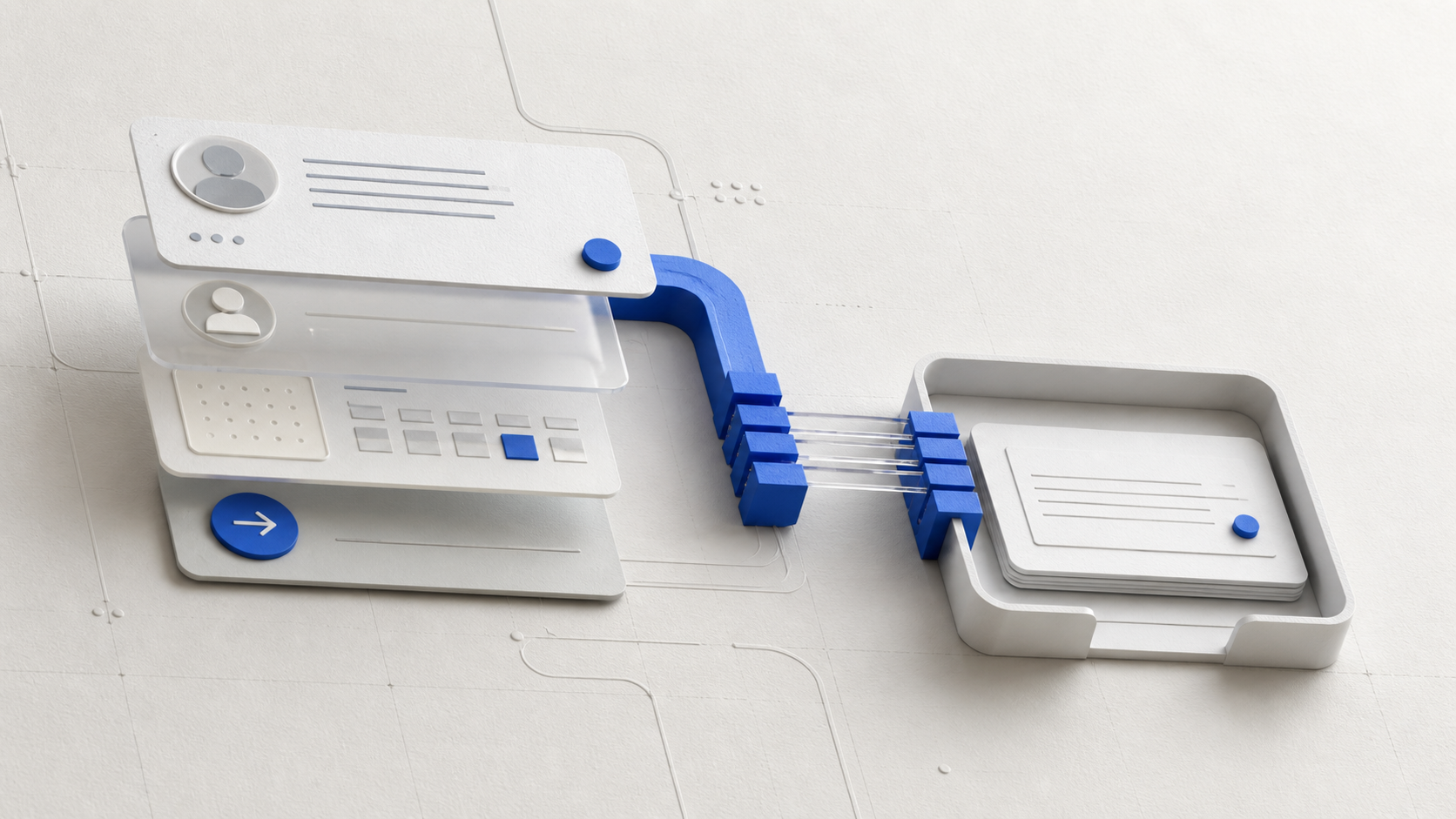 Customer, appointment, and next-action context preserved as one staff handoff
